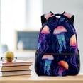thumbnail image 5 of Lightweight Backpack Colorful Jellyfish School Bag Travel Laptop Daypack for Men Women Casual Rucksack, 5 of 6