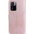 thumbnail image 5 of Wallet Phone Case with Card Holder for Xiaomi Redmi Note 11 Pro, PU Leather Kickstand Cover for Xiaomi Redmi Note 11 Pro+ CS Rose Gold, 5 of 6