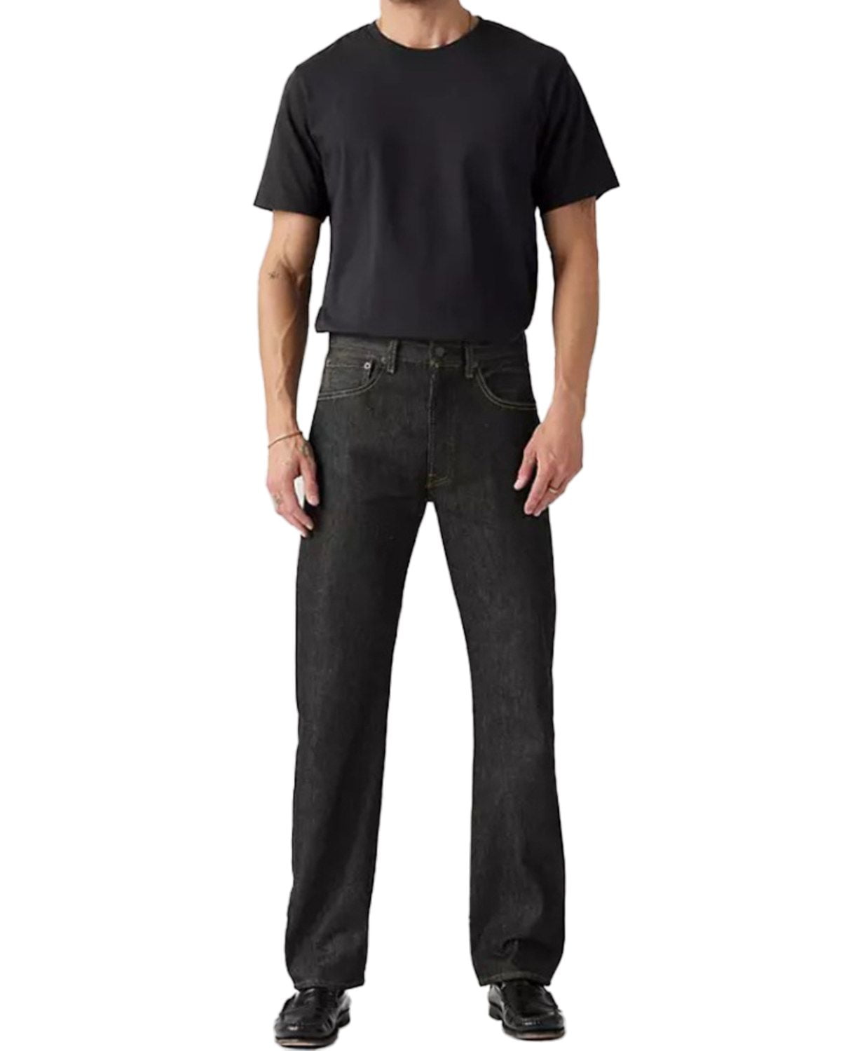 Levi＇s 501 ジーンズ Levi's Men's 501 Original Shrink-To-Fit Regular Straight Leg Jeans