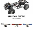 thumbnail image 3 of maskred 1pcs Aluminum Alloy 1/10 Steering Link Rod Set For RGT 86100 86100JC FTX5579 RC Car Part RC Car Accessories Replacement Parts Dark Blue, 3 of 6