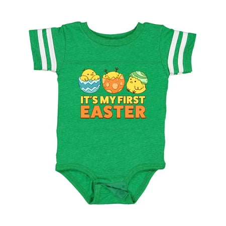 

Inktastic It s My First Easter Gift Baby Boy or Baby Girl Bodysuit