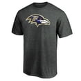 thumbnail image 2 of Men's Fanatics Heather Charcoal Baltimore Ravens Primary Logo T-Shirt, 2 of 3