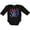 AB-Black, variant on Inktastic Taurus Constellation Zodiac Sign Illustration Boys or Girls Long Sleeve Baby Bodysuit