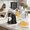 Black, variant on Swayvoo Rotary Grater 3 Blade Cheese Grater, Mandoline Vegetable Chopper, Cheese Shredder, Rotating Drum Grater Black