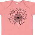 thumbnail image 4 of Inktastic Music Dandelion Musical Boys or Girls Baby Bodysuit, 4 of 5