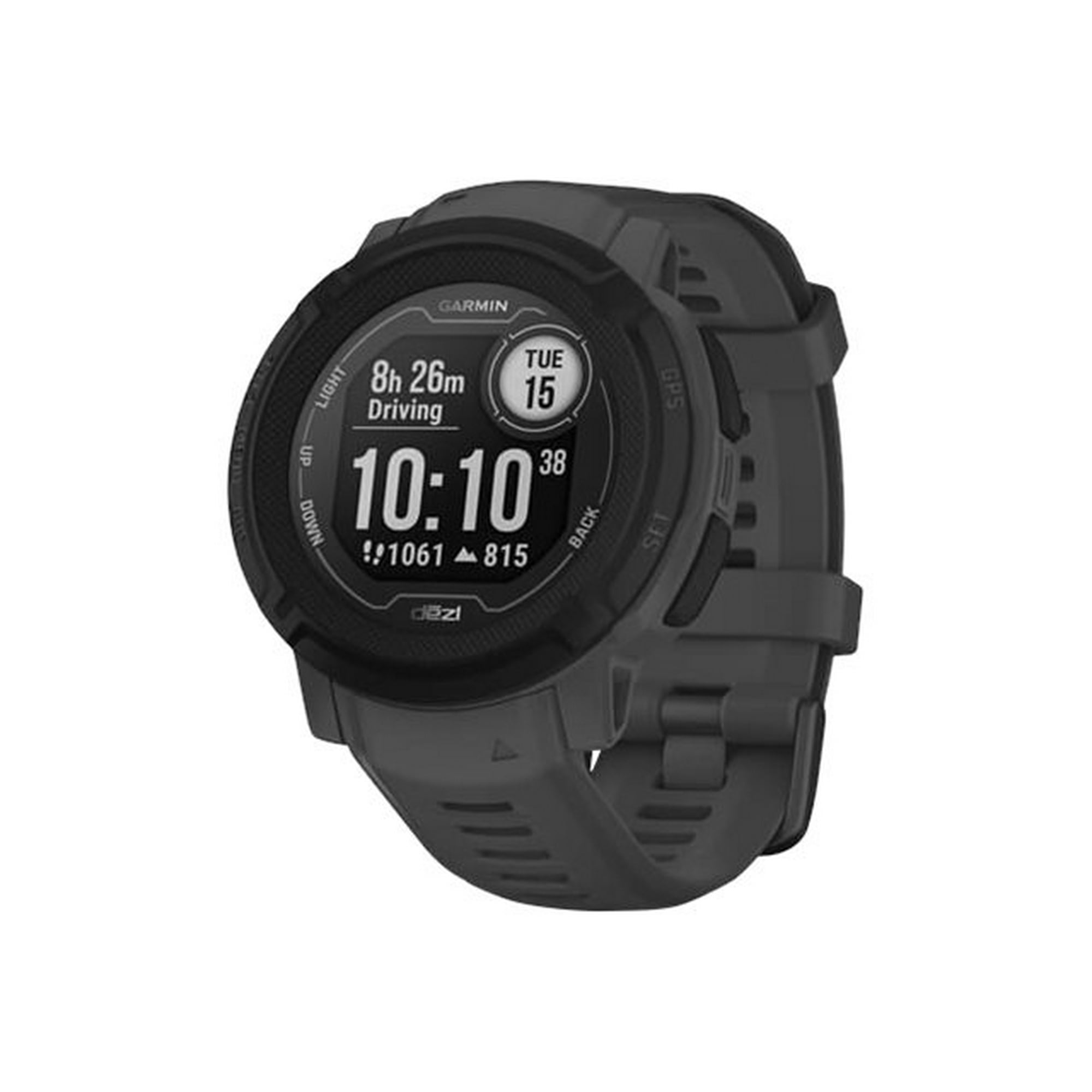 Garmin Instinct 2 Dezl Edition 45 mm Mavericks sport watch with band silicone wrist size 135 230 mm monochrome 32 MB Bluetooth ANT 1.83 oz Walmart