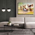 thumbnail image 6 of Epic Graffiti 'Wild Horses Running' by Ata Alishahi, Giclee Canvas Wall Art, 54"x40", 6 of 8