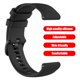 thumbnail image 2 of Correa de pulsera de silicona de 20 mm para Garmin Vivomove 3/Move Luxe/Style (negro), 2 of 8