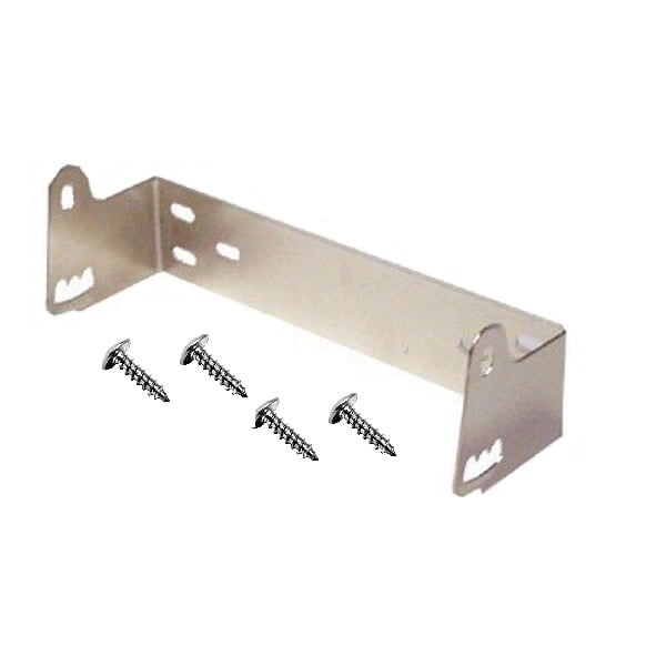 CHROME CB Radio mount bracket w/screws for Cobra 148, Uniden Grant