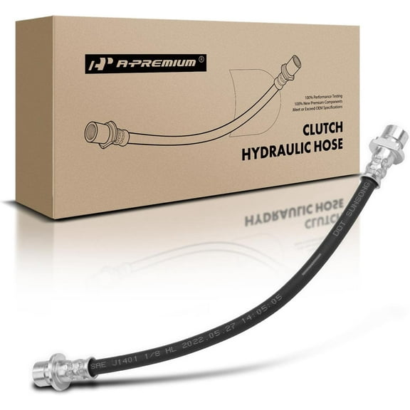 A-Premium Clutch Hydraulic Hose Line Compatible with Honda Accord 2003-2007 & Acura TL TSX 2004-2008, Replace# 46961SDAA02, 46961SDPA01