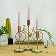 thumbnail image 3 of Zest Candle 12-Piece Taper Candles, 6-Inch, Light Rose, 3 of 6