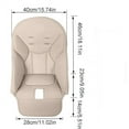 thumbnail image 2 of Fit for Graco High Chair Cover Replacement, High Chair Covers for Little Kids - Universal Replacement Cover for High Chairs - Comfortable Cushion High Chair - High Chair Cushion Replacement, 2 of 11