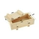 thumbnail image 3 of Molde de prensa para sushi JapanBargain 3131 de madera rectangular de 18 x 10 cm, 3 of 6