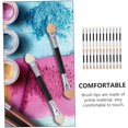 thumbnail image 5 of Eye Shadow Stick Eyebrow Brush Applicator Double Ended Makeup Brush Precision Tools 24pcs Comestic Applicator Makeup Applicators Dual Ended Makeup Brush Eyeshadow Brush Set, 5 of 5