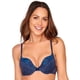 thumbnail image 1 of Bra escote profundo Push Up Ilusión 70054 azul 36C, 1 of 4