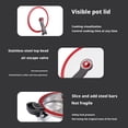 thumbnail image 3 of 304 Stainless Steel Micro Pressure Cooker with Visual Lid and Twist & Lock Handles, 3 of 8