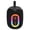 Black, variant on Mini Portable Bluetooth Speaker with RGB Light, Wireless Fabric Outdoor Audio with Carry Lanyard, Compact High Sound Music Box for Camping and Desktop, Long Playtime (Red)