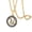 Gold Capricorn, variant on Women Men's 12 Constellation Horoscope Hollow Pendant Necklace Stainless Steel Birth Star Sign Personalized Pendant Chain Jewelry Silver Libra