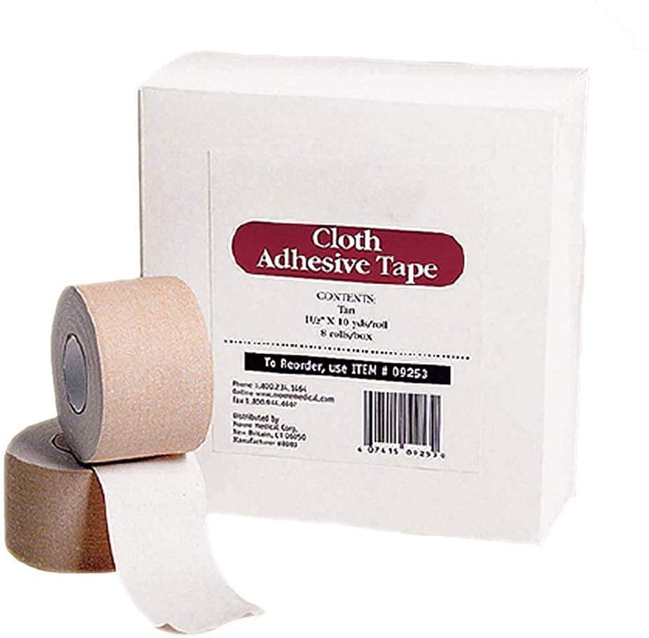 Medical Tapes. Case of 96 Surgical Tapes 1.5" x 10 yds. Nonsterile