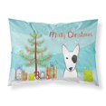thumbnail image 1 of Caroline's Treasures BB1581FUNDA DE ALMOHADA Funda de almohada estándar de tela para árbol de Navidad y Bull Terrier, grande, multicolor Caroline's Treasures BB1581PILLOWCASE, 1 of 1
