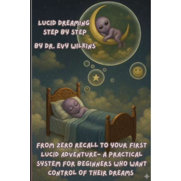 Lucid Dreaming Step by Step: From Zero Recall To Your First Lucid Adventure- A Practical System for Beginners Who Want C, (Paperback)