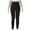 Black, variant on OSOLU Women Lightweight High Waist Plus Size Yoga Pants Design Workout Stretchy Running Tummy Control Joggers Bottoms Beige XXL
