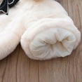 thumbnail image 4 of Coat Gift for Girls Baby Girls Winter Fur Cape Coat Thick Jacket Bow Warm Outerwears Save Big, 4 of 8