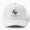 White, variant on Born in Texas Baseball Hat, Born Again by the Grace of God Faith Statement Design, Cap