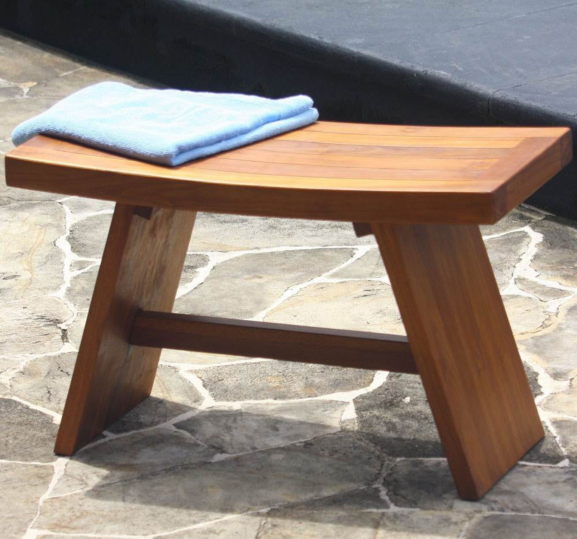 Asia teak shower bench sale