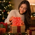 thumbnail image 6 of Silver Wire LED String Lights for Christmas Gift Box Wrapping, Cool White Fairy Lights for Christmas Decorations, Holiday Party Decor and Home Accents, 6 of 7