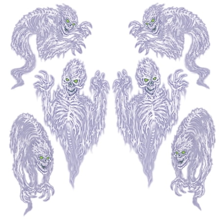 Scary Spirit Props, 31"-39", (6/Pkg)