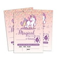 thumbnail image 1 of Darling Souvenir Pink Birthday Invitation Card Printable Fill or Write In Blank Invites Party Supplies Pack Of 28 5 x 7 Inches, 1 of 5