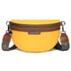thumbnail image 1 of Riñoneras De Cuero Bolsa de cintura de cuero de PU Diseñador de paquete de pecho femenino de moda para ir de compras (caqui) Sywqhk Para Estrenar, 1 of 7