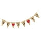 thumbnail image 3 of Bustaben Triangle Garland Pennant Garland Banderín Collar Garland Para Valentín Boda Y Compromiso Yuyangstore Bandera de arpillera, 3 of 7