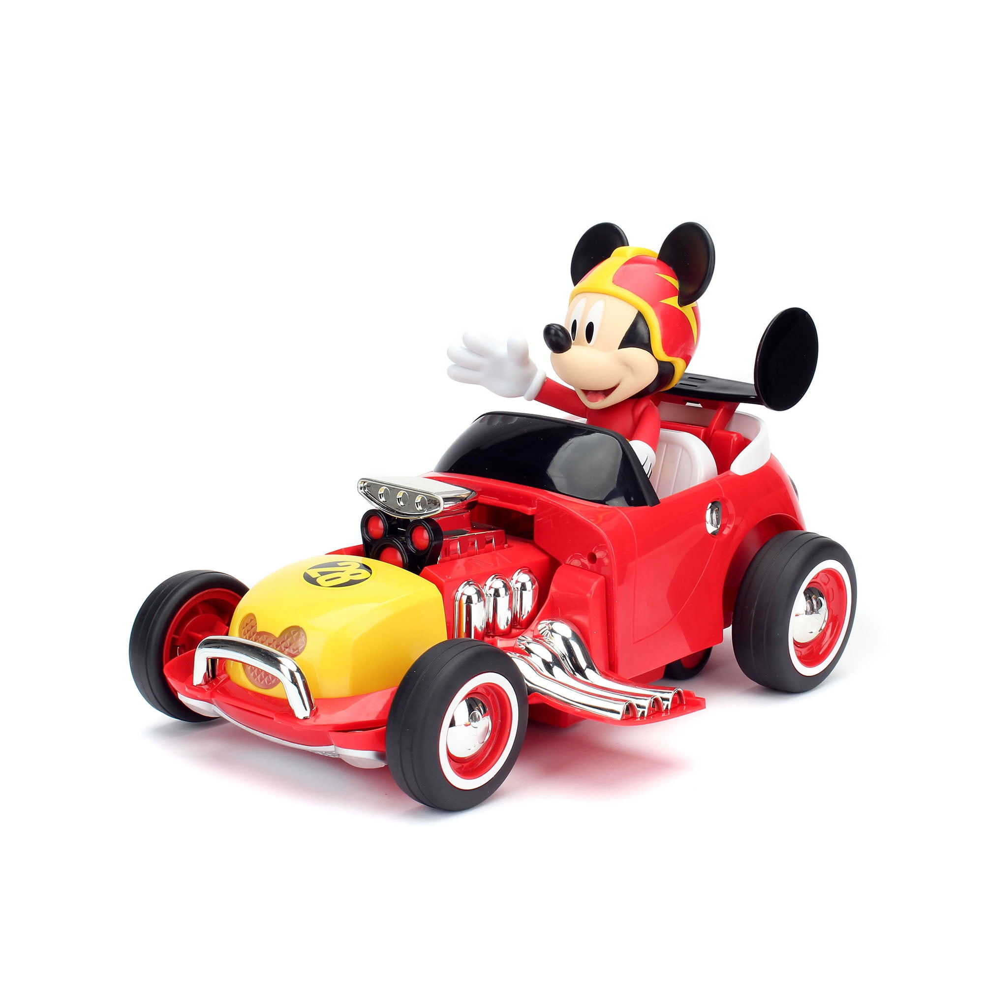 mickey roadster racer remote control car