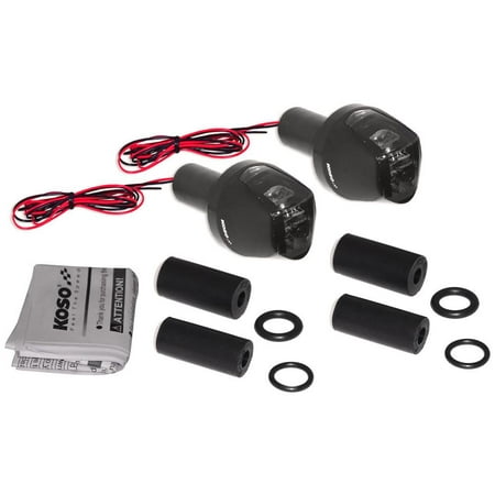 Indicator Bar - Koso North America HE033013 Bar End LED Indicator Lights