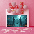 thumbnail image 5 of Spooky Ghost Halloween Banner Pumpkin Decorations Haunted Gateyard for Party Decoration Halloween Event Indoor Outdoor, 5 of 9