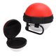 thumbnail image 4 of Bolsa de almacenamiento de ABS, funda protectora para Estuche de transporte, accesorio con mosquetón para Switch Poke ball, blanco + rojo, 4 of 9
