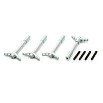 Proform 141-364 PFM141-364 WNG NUTS GRY BOW TIE 4PC