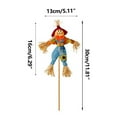 thumbnail image 3 of Halloween Scarecrow Decorations - Outdoor, Fall Harvest, Standing Scarecrow for Garden, Home, School, Yard, Porch, Thanksgiving Decor, 3 of 5