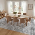 thumbnail image 3 of MICGEEK 10x14 Washable Area Rugs for Living Room, Modern Abstract Printed Rug, Vacuum-Friendly, Non Slip Indoor Rug for Bedroom Dining Room Home Decor Carpet,Gray, 3 of 9