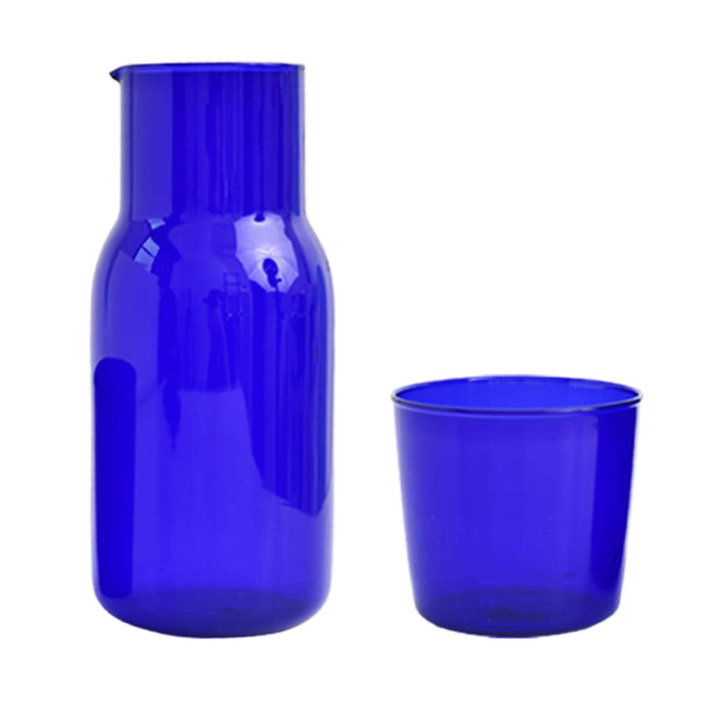 520ml Bedside Water Carafe Set with Tumbler Glass Set for Bedroom