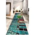 thumbnail image 3 of Runner Rug, Customs Rugs, Classic Rugs, Step Rugs, Stained Glass Rug, Colorful Glass Rugs, Large Rug, Modern Rug, Kitchen Rug, Home Decor, 3.9'x5.9' - 120x180 cm, 3 of 7