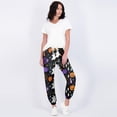 thumbnail image 4 of Womens Halloween Pajamas Halloweens Cute Print Pjs Pants Plush Pajama Bottom Sleepwear Pjs Women, 4 of 6