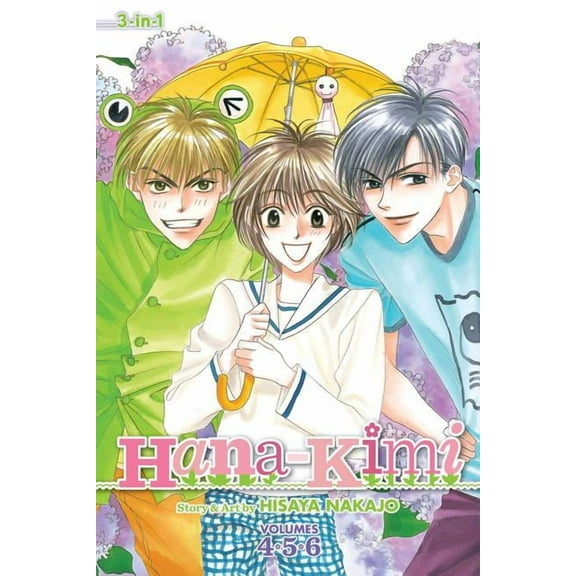 Hana-Kimi (3-In-1 Edition) Hana-Kimi (3-In-1 Edition), Vol. 2: Includes Vols. 4, 5 & 6, Book 2, (Paperback)