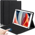 thumbnail image 1 of Universal BT Keyboard Case for 9-11 Inch Tablets with Touchpad and Leather - Leather case Touch Version, 1 of 8