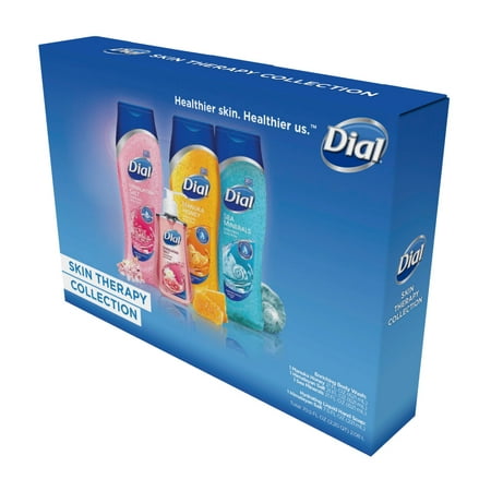 Dial Body Wash and Liquid Hand Soap, Skin Therapy Collection, 4 Piece Gift Pack