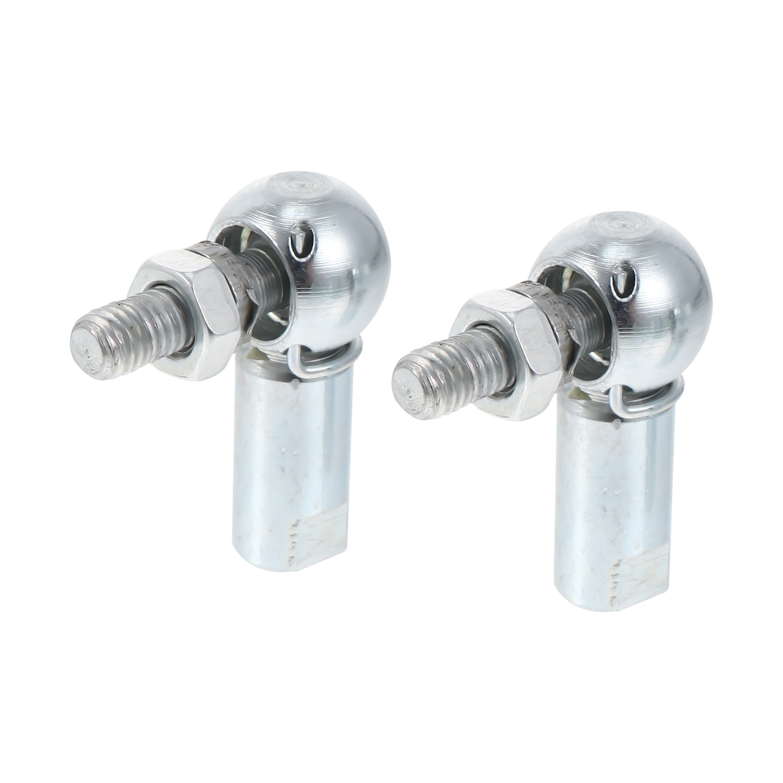 2pcs M5 Ball Joint Rod End Bearing Right-handed Rod End Ball Joint (Silver)  
