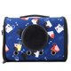 thumbnail image 1 of Correa de hombro de viaje transpirable portátil para mascotas, perros, gatos, bolsa de transporte, jaula (gato azul), 1 of 8