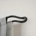 thumbnail image 3 of Umbra Midnight 3/4" Expandable Double Blackout Curtain Rod 42-120", 3 of 7